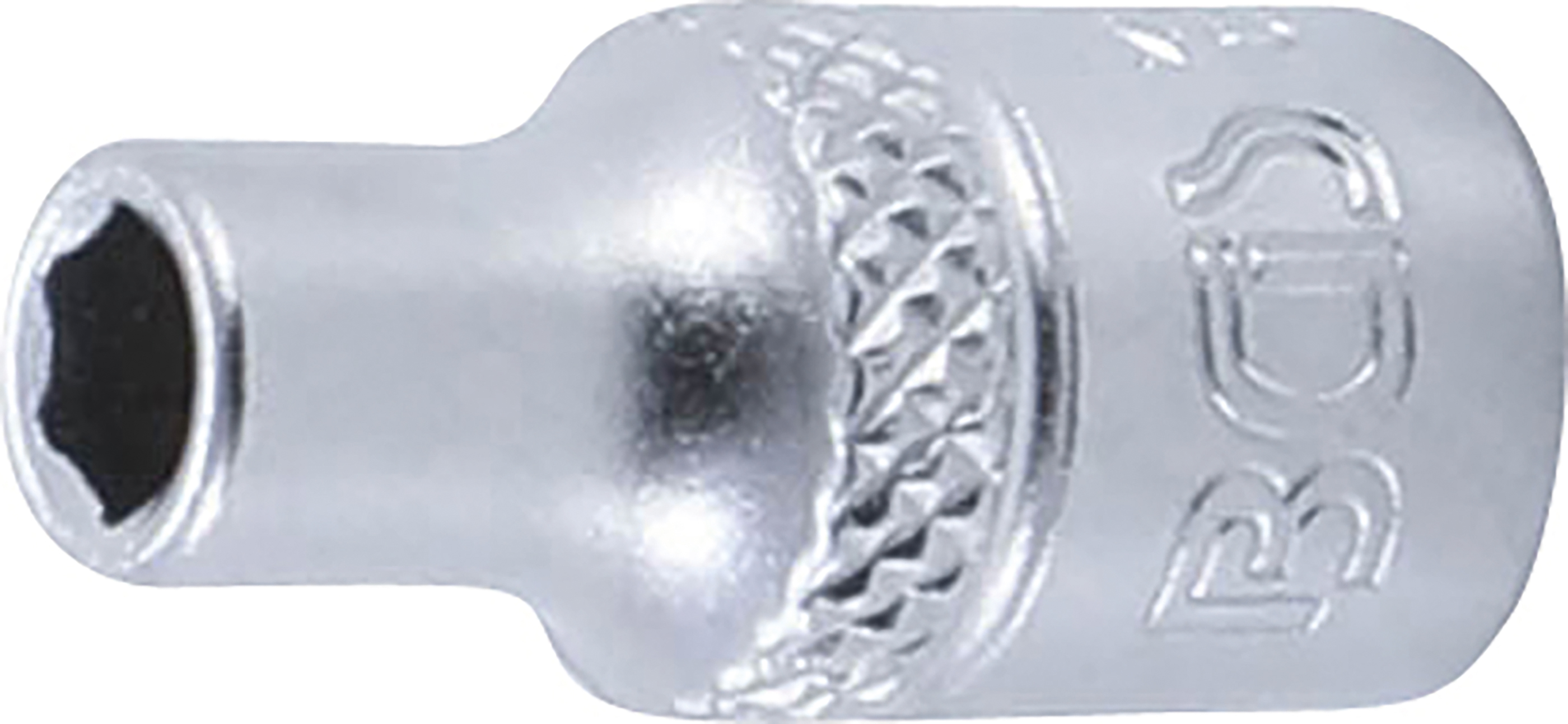 BGS Steckschlüssel-Einsatz Sechskant | Antrieb Innenvierkant 6,3 mm (1/4") | SW 4,5 mm