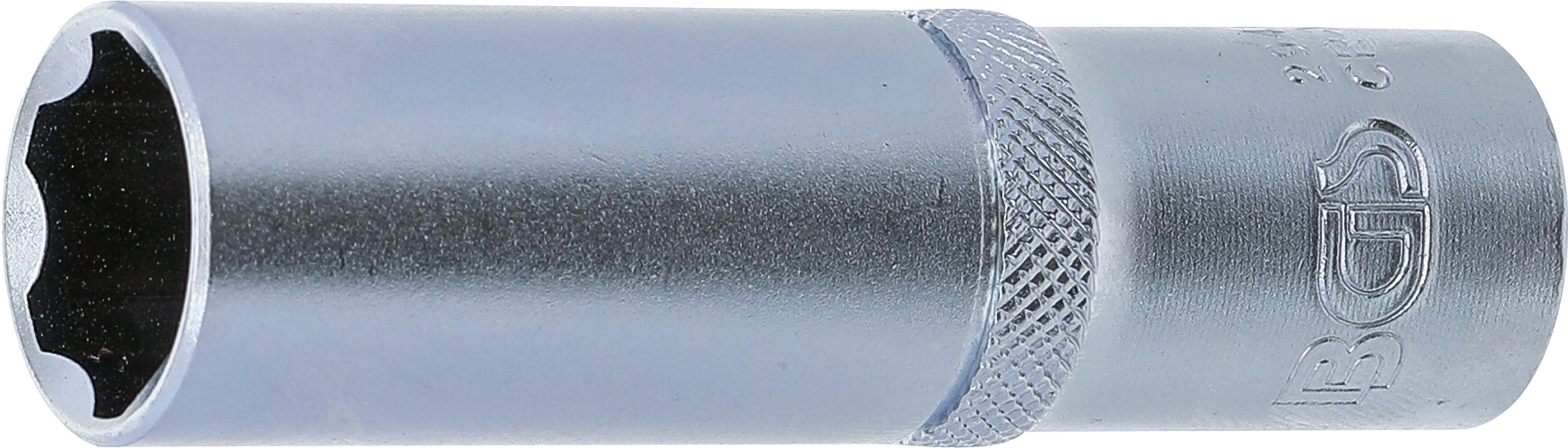 BGS Steckschlüssel-Einsatz Super Lock, tief | Antrieb Innenvierkant 12,5 mm (1/2") | SW 16 mm