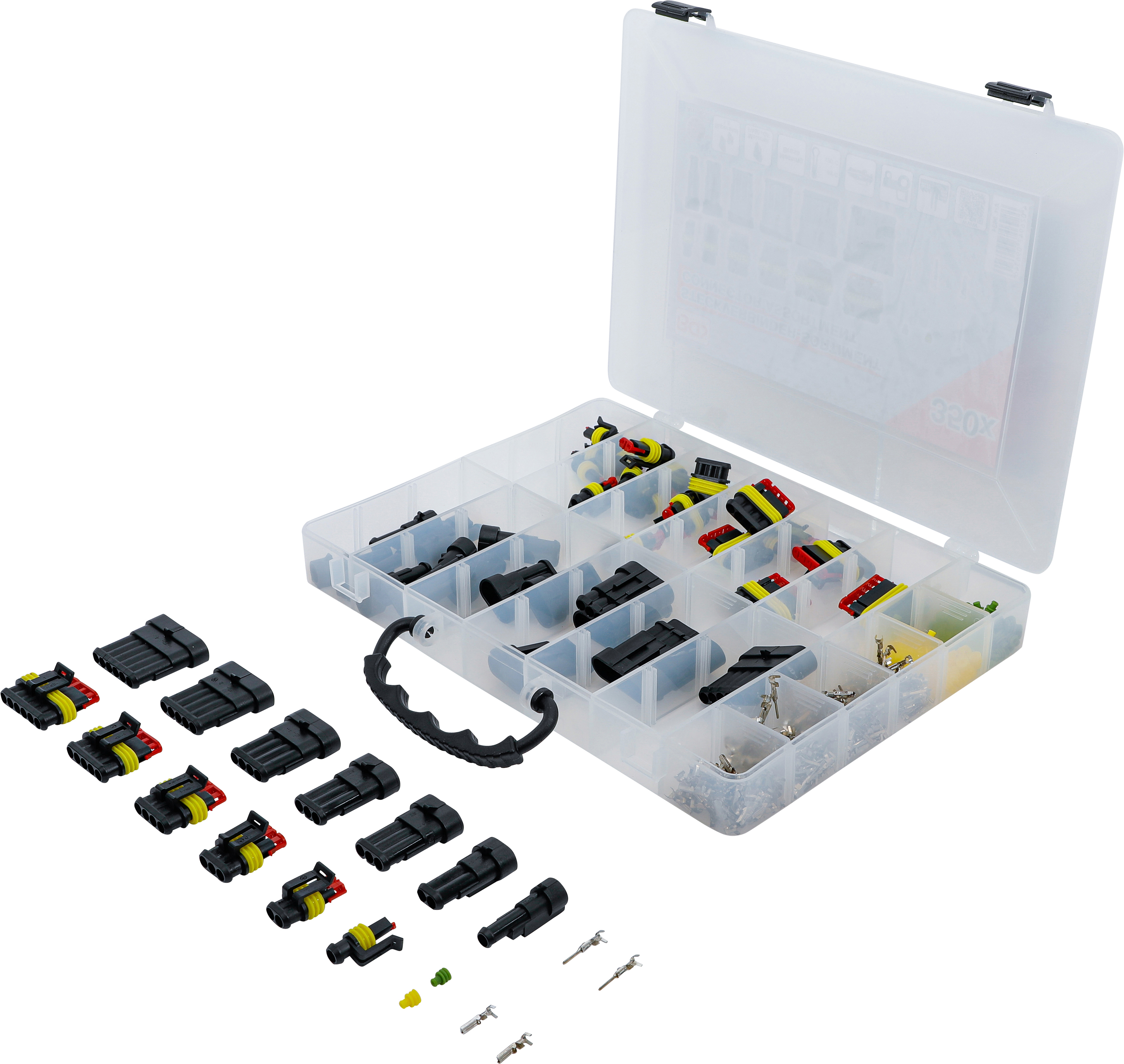 BGS Steckverbinder-Sortiment | 350-tlg.