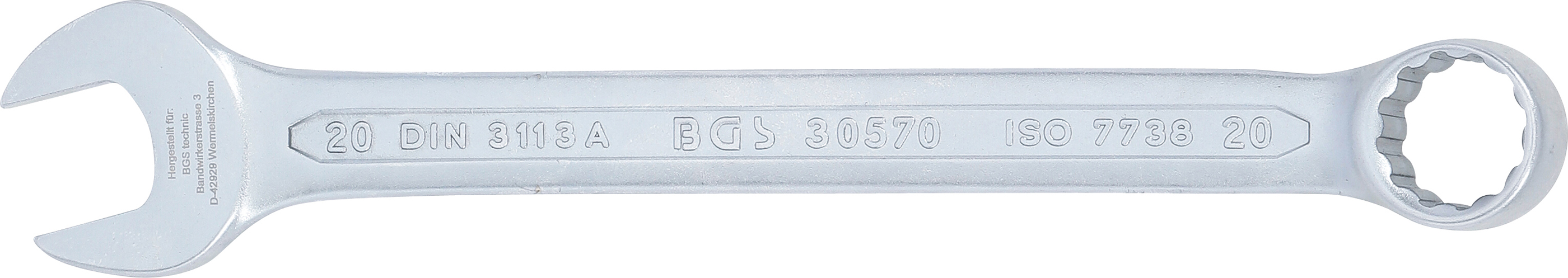 BGS Maul-Ringschlüssel | SW 20 mm