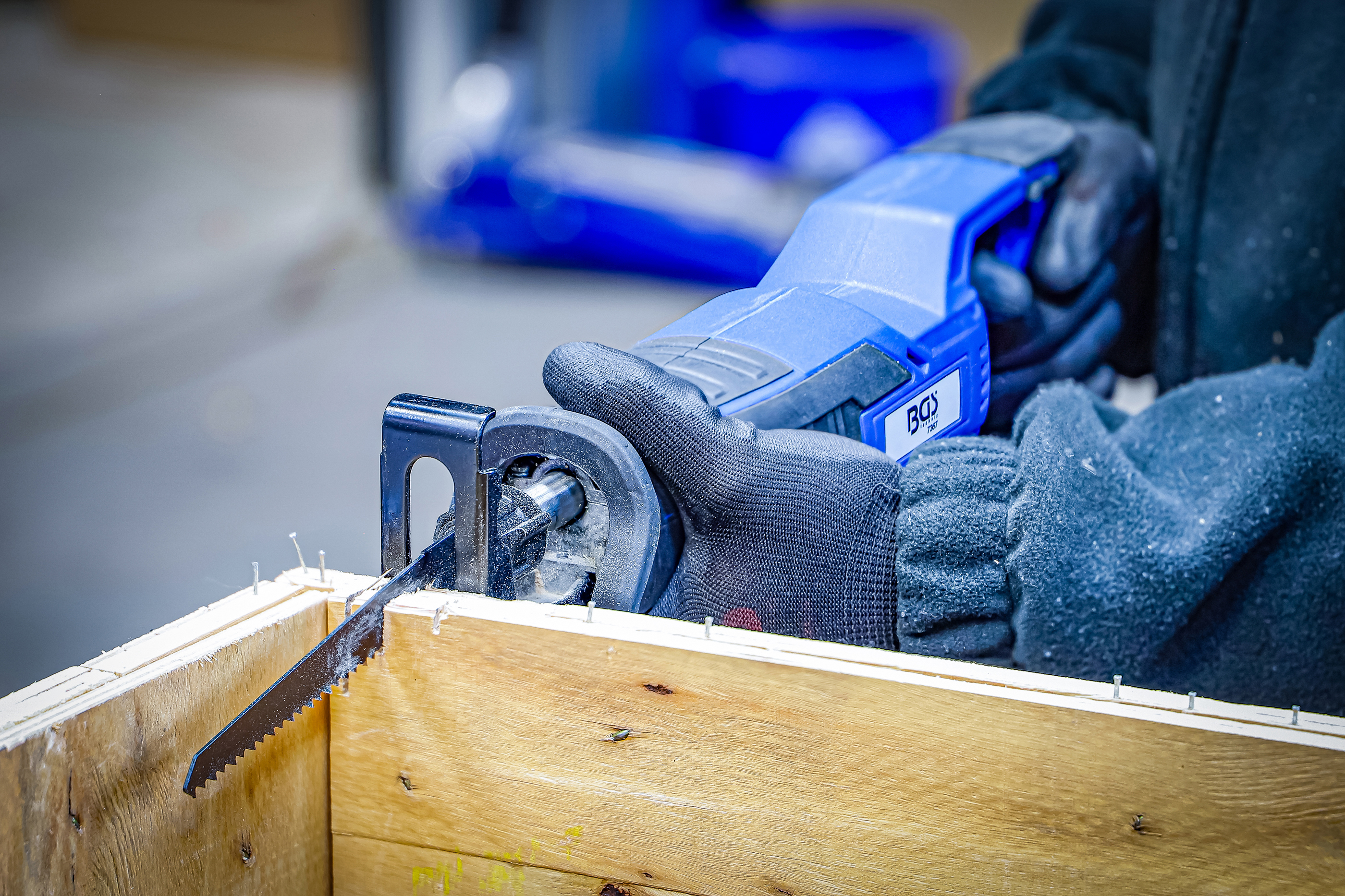 BGS Akku-Säbelsägen-Satz | bürstenlos | 18 V | mit Akku und Schnell-Ladegerät