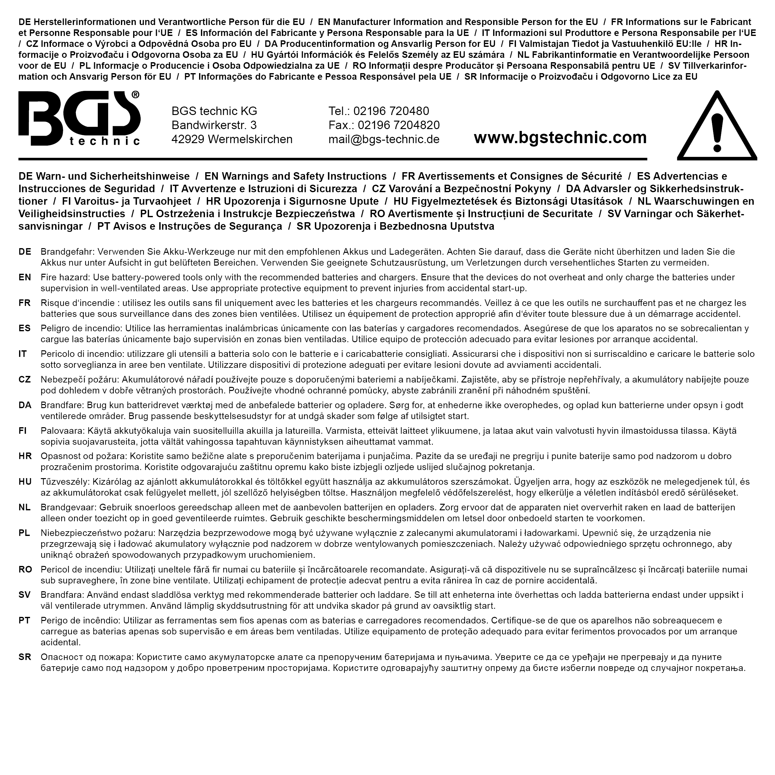 BGS Akku-Exzenter-Poliermaschinen-Satz | bürstenlos | 18 V | mit Akku und Schnell-Ladegerät