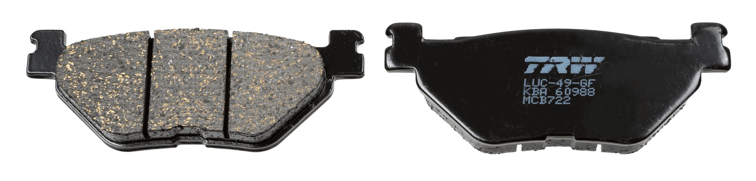 Bremsbelagsatz, Scheibenbremse