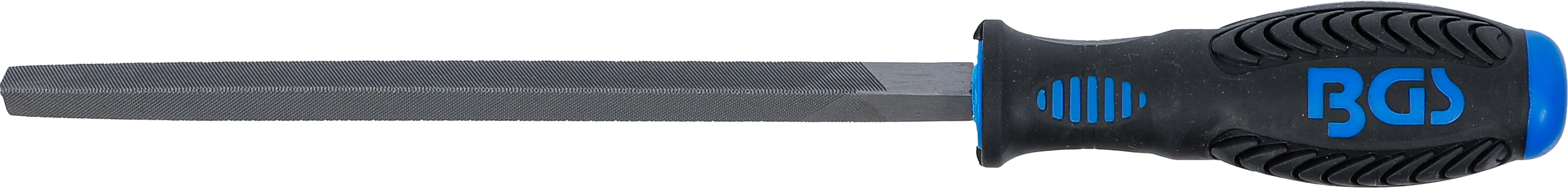 BGS Werkstattfeile | dreikant | Hieb 2 | 200 mm