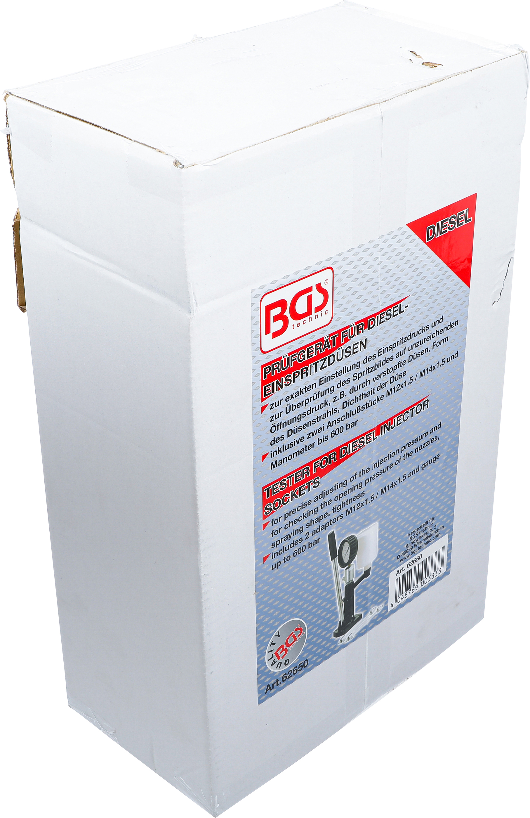 BGS Prüfgerät für Dieseleinspritzdüsen